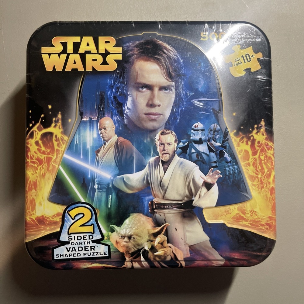 Star Wars 2sided Death Vader Puzzle New In Plastic